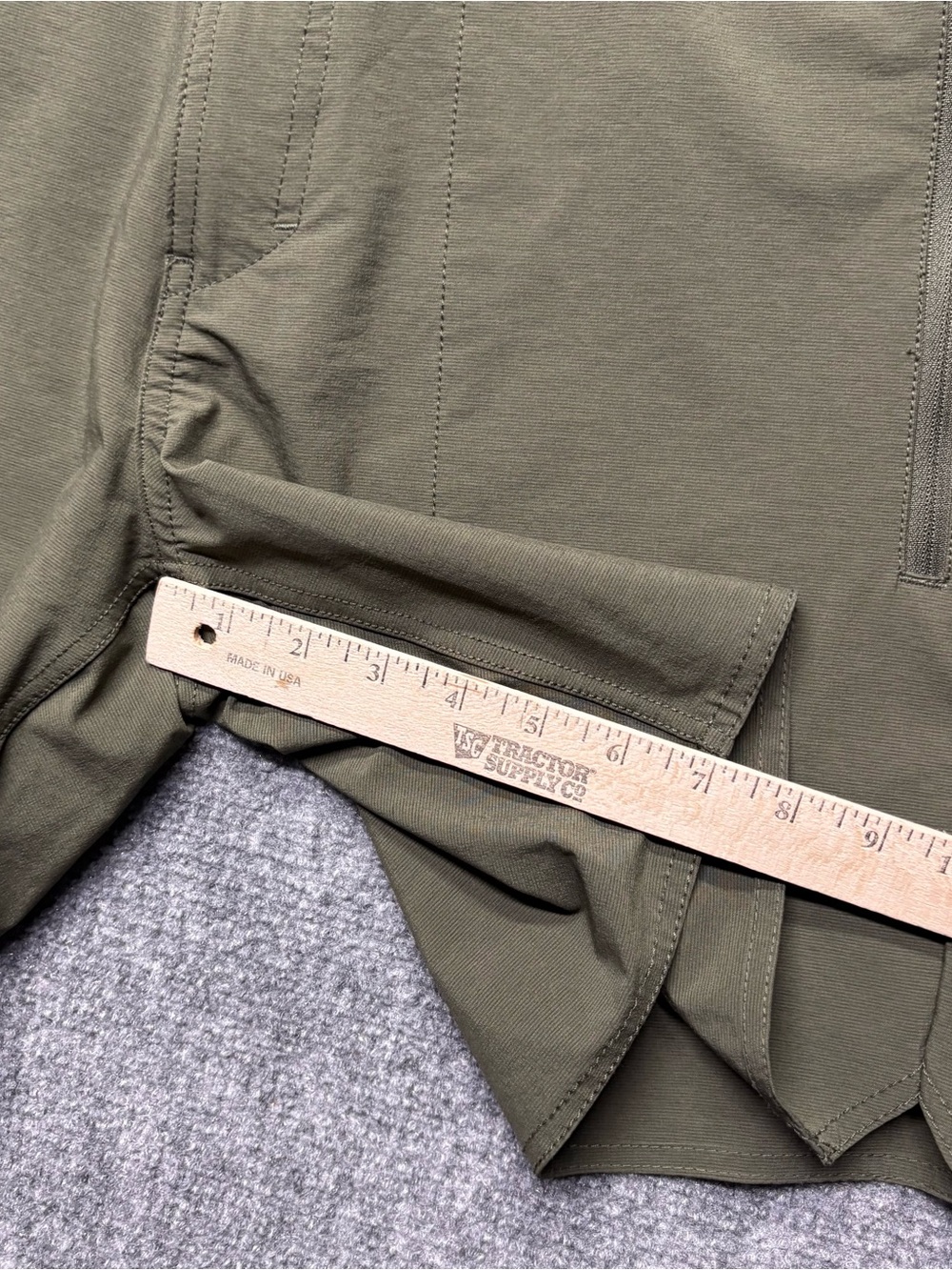 Roark Shorts Mens 34 Green Layover Trail 3.0 Hiking Traveling Hiker Outdoors - Picture 9 of 10